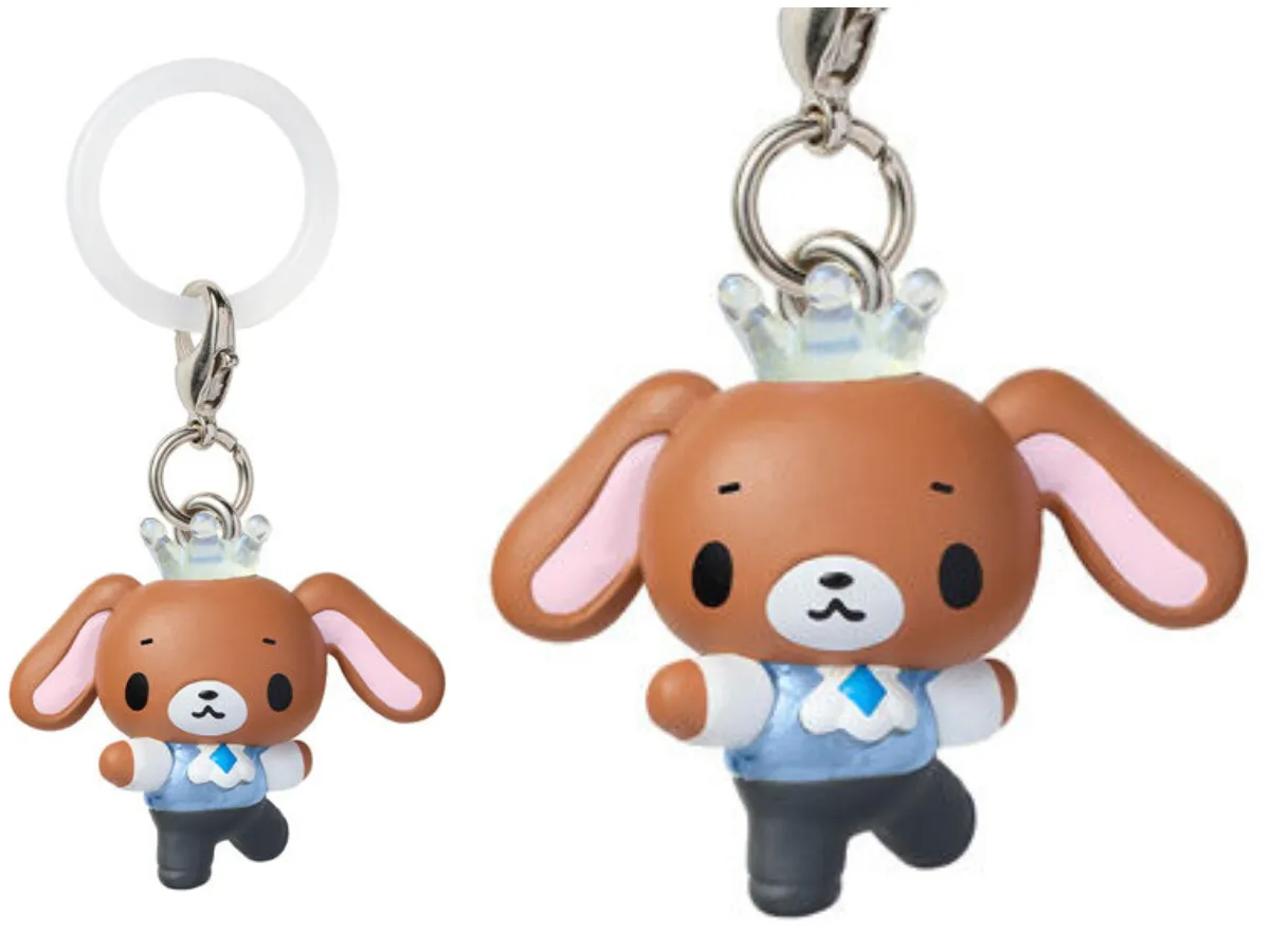 【くろうさ(シュガーバニーズ)】バンダイ ガシャポン サンリオキャラクターズ バレリーナめじるしアクセサリー 全体像&アップ画像
